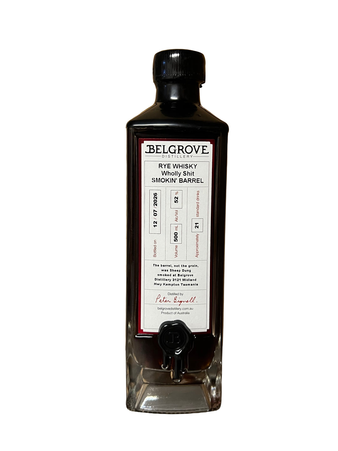 Belgrove Distillery - Rye Whisky made in Tasmania